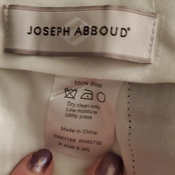 Joseph Abboud Black men's dress pants - Picture 6 of 8